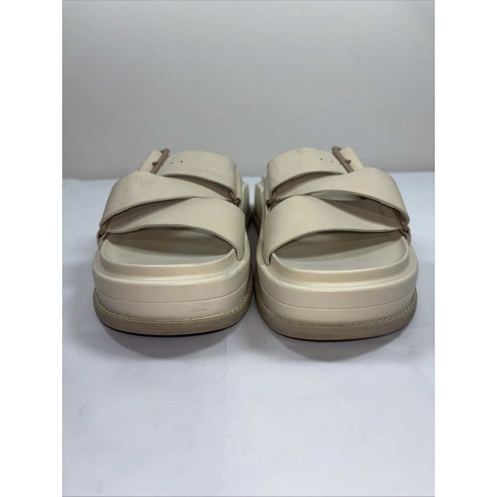 Chaco Cream Platform Slide Sandals - Picture 3 of 16